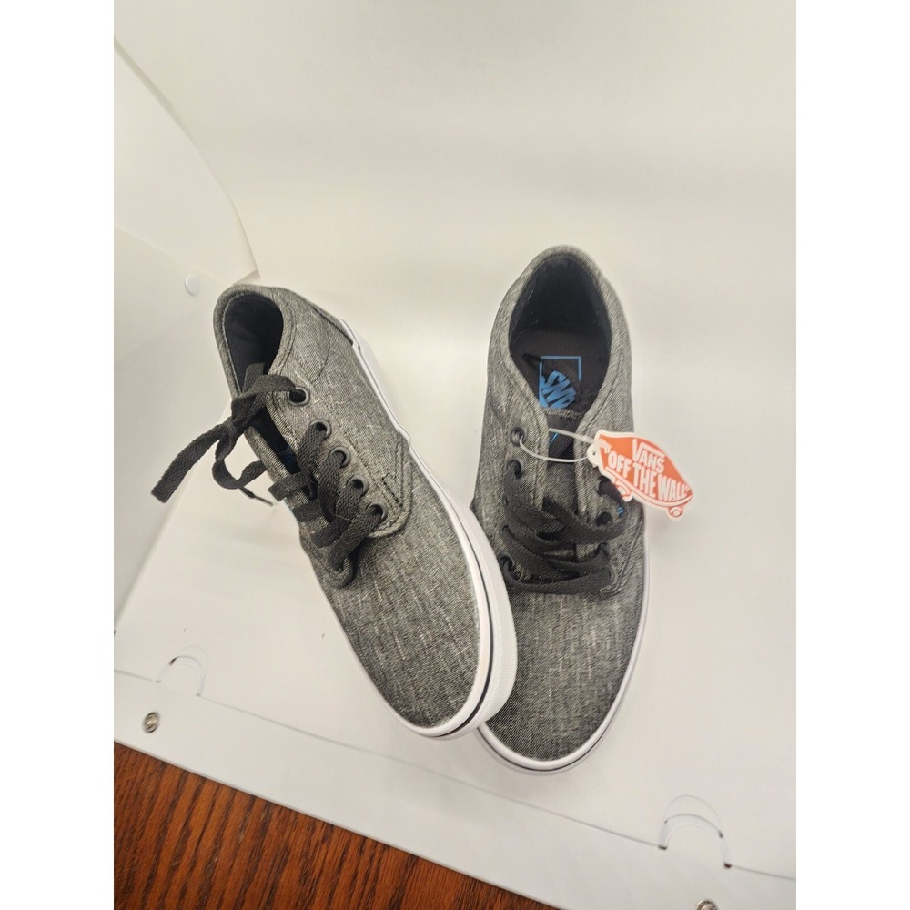 VANS Atwood Slip-On‎ Black Hawaiian Ocean Blue Men Size 6 - Brand New